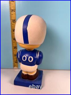 Vintage Square Base Baltimore Colts Football Bobblehead Nodder Made in Japan