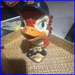 Vintage St. Louis Cardinals Fredbird Fred Bobble head 1962 Japan S. S. Corp