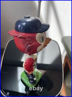 Vintage St. Louis Cardinals Fredbird Fred Bobble head 1962 Japan S. S. Corp