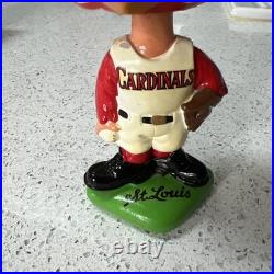 Vintage St. Louis Cardinals Fredbird Fred Bobble head 1962 Japan S. S. Corp