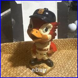 Vintage St. Louis Cardinals Fredbird Fred Bobble head 1962 Japan S. S. Corp