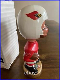 Vintage St. Louis Cardinals Mascot Team in Motion Nodder Bobblehead 1968 MIB