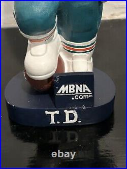 Vintage T. D. Miami Dolphins Mascot MBNA SGA Bobblehead In Original Box Vintage T. D. Miami Dolphins Mascot MBNA SGA Bobblehead In Original Box