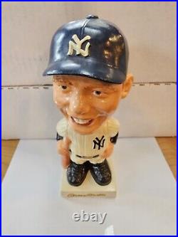 Vintage &Taller Mickey Mantle Bobble Head nodder in excellent condition Vintage &Taller Mickey Mantle Bobble Head nodder in excellent condition