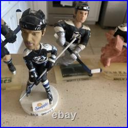 Vintage Tampa Bay Lightning Bobble Heads Lot Of 9 Free Shipping