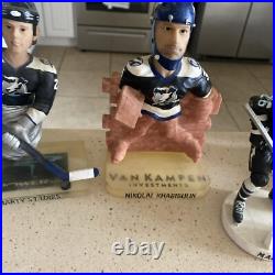 Vintage Tampa Bay Lightning Bobble Heads Lot Of 9 Free Shipping