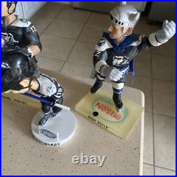 Vintage Tampa Bay Lightning Bobble Heads Lot Of 9 Free Shipping