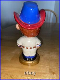 Vintage Texas Rangers Ceramic Nodding Bobblehead