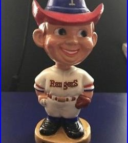 Vintage Texas Rangers bobblehead Early 70