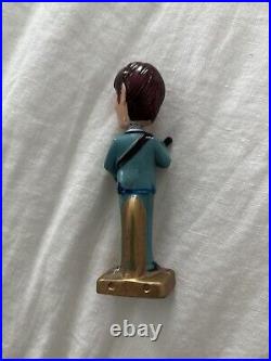 Vintage The Beatles Big Head Cake Toppers Plastic Bobbleheads 3.5-4 Inch