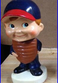 Vintage Umpire Baseball Bobble Head BobbleHead 1960 s Nodder