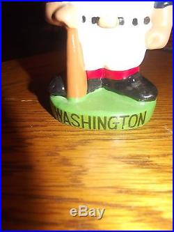Vintage Very Rare 1960's Nodder Bobble Head Washington Senators