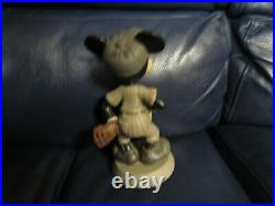 Vintage Walt Disney World Mickey Mouse Baseball Bobblehead Bobble Head