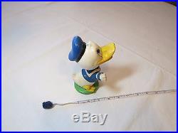 Vintage Walt Disney productions Donald Duck bobblehead nodder bobble Japan RARE