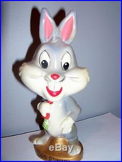 Vintage Warner Brothers Bugs Bunny Nodder Bobble Head Made in Japan