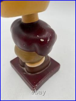 Vintage Washington Redskins bobblehead Square base 1960s