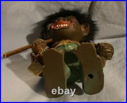 Vintage Western Germany Heico Original Bobble Head Nodder Troll