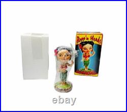 Vintage Y2K RARE Bopp'n Heads Waikiki Hula Girl Bobblehead Figurine NEW OPEN BOX