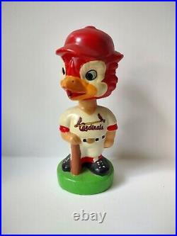 Vintage baseball bobblehead St Louis Cardinals Fred Bird