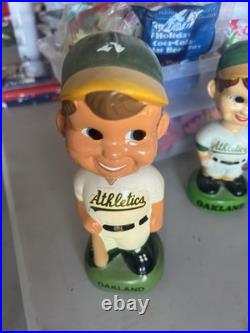 Vintage bobble head nodder Baseball Set Of Two 1970s&1988