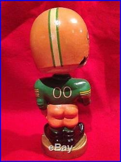 Vintage circa 1960's Green Bay Packers toes-up NFL Football Nodder Bobblehead