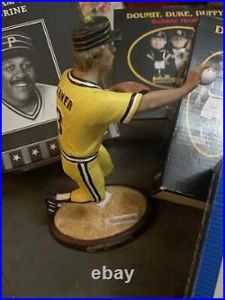 Vintage lot of pittsburgh pirates bobblehead and figurines