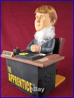 Vtg'04 Donald Trump The Apprentice You're FIRED Desk Bobblehead RaRe Talking