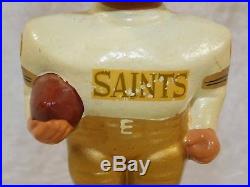 Vtg 1960's NFL New Orleans Saints Football Bobble Head Nodder