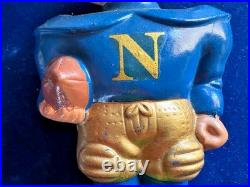 Vtg 1960's Navy/US Naval Academy Bobbing Head/Nodder Toes Up Japan 7