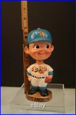 Vtg 1960s LA Dodgers 6.5 Nodder Bobblehead Sandy Koufax Rare