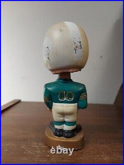 Vtg 1960s NFL Miami Dolphins Bobble Head Nodder Sports Specialties Japan 7 1/4