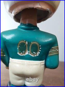 Vtg 1960s NFL Miami Dolphins Bobble Head Nodder Sports Specialties Japan 7 1/4