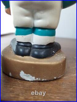 Vtg 1960s NFL Miami Dolphins Bobble Head Nodder Sports Specialties Japan 7 1/4