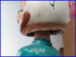 Vtg 1960s NFL Miami Dolphins Bobble Head Nodder Sports Specialties Japan 7 1/4