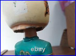 Vtg 1960s NFL Miami Dolphins Bobble Head Nodder Sports Specialties Japan 7 1/4