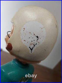 Vtg 1960s NFL Miami Dolphins Bobble Head Nodder Sports Specialties Japan 7 1/4