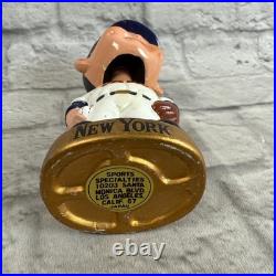 Vtg 1960s New York Mets Bobblehead Baseball Player Made Japan Sports Specialties