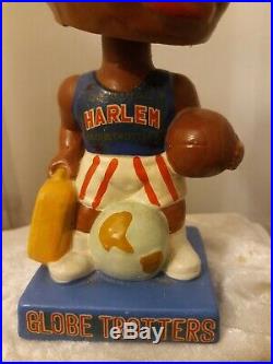 Vtg 1963 Harlem Globetrotters Bobble Head Basketball Sports Memorabilia Dated