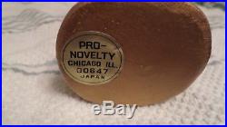 Vtg 1967 Green Bay Packer Bobblehead Rare Mint With Original Box
