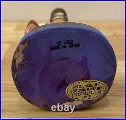 Vtg 1968 LSU Tigers Football Realistic Face Bobblehead Nodder Louisiana State