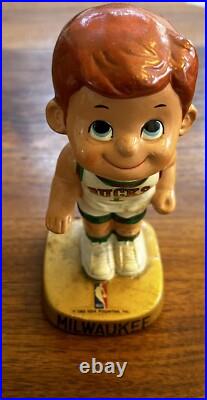 Vtg 1969 NBA Basketball Milwaukee Bucks Bobblehead Statue Figurine Sports Spec Vtg 1969 NBA Basketball Milwaukee Bucks Bobblehead Statue Figurine Sports Spec