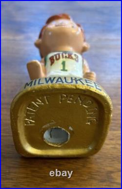 Vtg 1969 NBA Basketball Milwaukee Bucks Bobblehead Statue Figurine Sports Spec Vtg 1969 NBA Basketball Milwaukee Bucks Bobblehead Statue Figurine Sports Spec