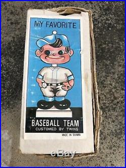 Vtg 1982 Pittsburgh Pirates 7 Baseball Bobble Head Nodder WithBox Taiwan Rare
