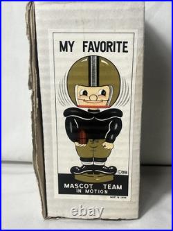 Vtg Baltimore Colts bobble head new inbox60s Gold Base Noder