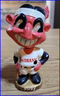 Vtg CHIEF WAHOO Cleveland Indians 1967 Nodder Bobblehead sports specialties MLB