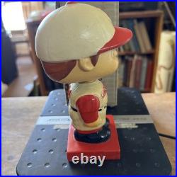 Vtg Cincinnati Reds Bobblehead Made In Japan Red Base Nodder 1960's Baseball