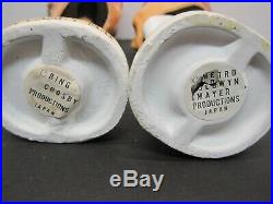 Vtg Dr. Ben Casey & Dr. Kildare Ceramic Nodder/Bobble Heads from Japanca 1960s