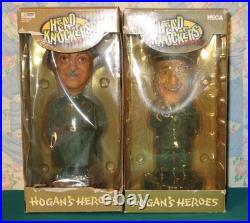 Vtg Hogan's Heroes Sgt Schultz Col Klink 2002 NECA Head Knockers Bobblehead Vtg Hogan's Heroes Sgt Schultz Col Klink 2002 NECA Head Knockers Bobblehead