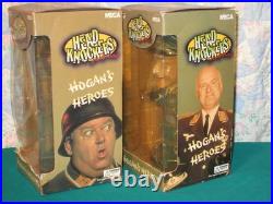 Vtg Hogan's Heroes Sgt Schultz Col Klink 2002 NECA Head Knockers Bobblehead