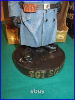 Vtg Hogan's Heroes Sgt Schultz Col Klink 2002 NECA Head Knockers Bobblehead